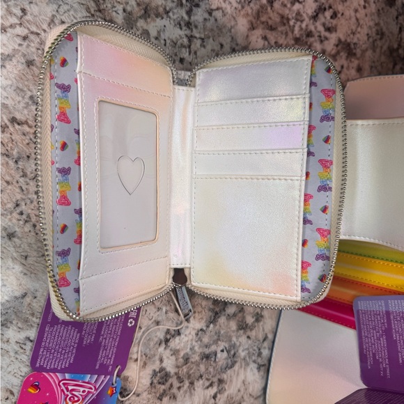 NWT ✨LISA FRANK Loungefly BUNDLE, bag and wallet with crossbody strap - Picture 7 of 10